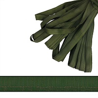 Тесьма брючная 1с-79 (25м) цв.оливковый 885113(887151)