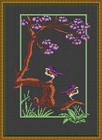 Набор для вышивания Орннамент ЯМ-007 "Две птахи" 