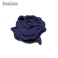  Термоаппликации Реалтекс H-0902 "Роза" цв.синий
