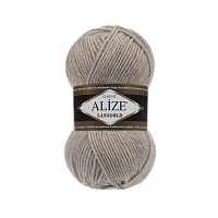 Пряжа Alize "Lana Gold" (100гр) цв.152 бежевый меланж 