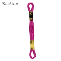 Нитки мулине С/Пб (12шт*10м) цв.1410 т.малиновый