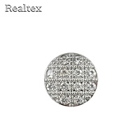 Пуговицы ME 681 28L (12шт) цв.Nickel