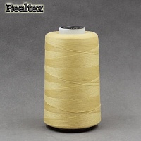 Нитки "Реалтекс" 40/2 (5000ярд) цв.131 кремово-жёлтый 