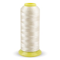 Нитки "Micron" 300D/3 (1000ярд) цв.126 кремовый 