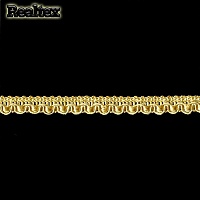 Тесьма отделочная Realtex 9927 12мм цв.золотистый 