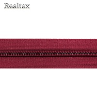 Молния рулонная витая Т.5 (200м) цв.177С бордовый