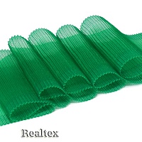 Лента капроновая 110мм 1692 (гофре) цв.16 зеленый 