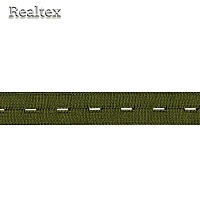 Резинка вязаная Realtex перфорированная 20мм цв.хаки 
