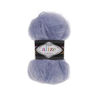 Пряжа Alize "Мохер Classic" (100гр) цв.040 голубой