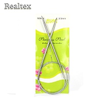 Спицы металл круговые на тросике Реалтекс 100см №3,5 (10шт) 