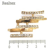 Украшение на прокол IA 27- 6 (металл) цв.золото 