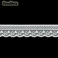 Кружево стрейч Реалтекс  30мм SY 1611 (20м) цв.светло-молочный