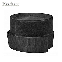 Липучка  Реалтекс 100мм+ - 5мм цв.черный