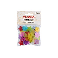 Декоративные элементы "Zlatka" FLO-01 цв.01 цветы ассорти
