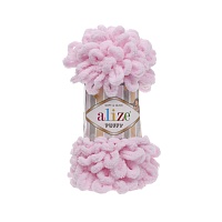 Пряжа Alize "Puffy" (100гр) цв.031 детский розовый