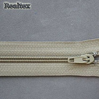 Молния витая Т.4 20см неразъемная замок полуавтомат цв.308С бежевый