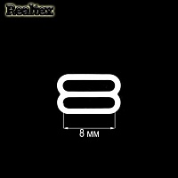  Регулятор  Realtex  8мм металлический крашеный цв.белый