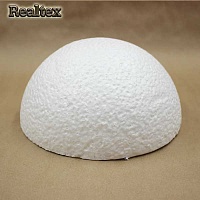 Заготовка для декорирования Полусфера 15см (5шт) (пенопласт пористый) 