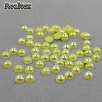 Полу-бусы  6мм (20гр) цв.АВ 16 желтый