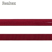 Резинка для бретелей с силиконом 10мм TBY-61009 цв.S059 т.красный