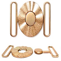 Пряжка металлическая ГНТ 7858 50мм цв.02 золото