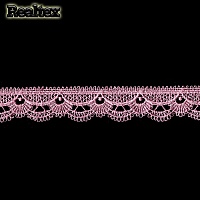 Кружево  гипюр  Реалтекс  25мм Z-3597 (13,7м) цв.678 пыльная роза