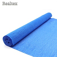 Бумага "креп" для декора Реалтекс цв.34 василек