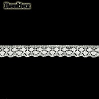 Кружево капроновое Realtex  19мм SC 171 (25м) цв.св.молочный