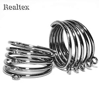 Заготовка для кольца 5890 цв.черный никель 