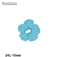 Пуговицы AY9909 24L "Гамма" (36шт) цв.046/501 голубой/белый