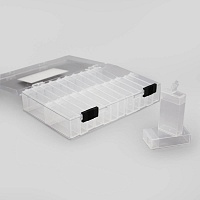 Контейнер для бисера 21836 с 24 боксами 160*115*36мм