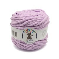Пряжа Астра "Плюшевая" (100%полиэстер) (2*100гр*80м) цв.720 светло-фиолетовый