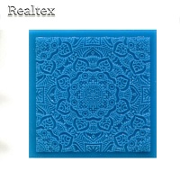 Молд силиконовый (вайнер) TL-0006  Коврик текстурный "Happy Clay"