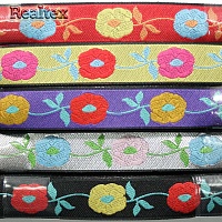 Тесьма жакардовая 20мм набор 3052/3