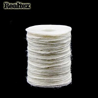 Шнур льняной для рукоделия Realtex 2мм цв.молочный