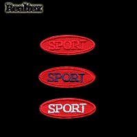  Термоаппликации Realtex S-0683 "SPORT" цв.красный