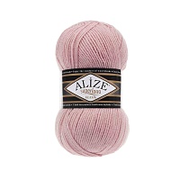 Пряжа Alize "Super Lana Klasik" (100гр) цв.161 пудра