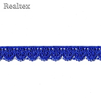 Кружево  гипюр  Realtex  18мм LF-190/CS091 цв.256 электрик