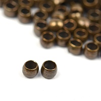Разделитель для бус MH111935-4 цв.бронза 