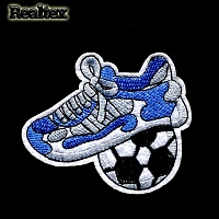 Термоаппликации Realtex R-3303 "Кросовок с мячом"