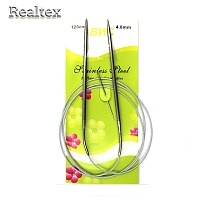 Спицы металл круговые на тросике Реалтекс 120см №4,0 (10шт) 