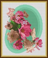 Набор для вышивания Орннамент ВЦ-016 "Мальва" 