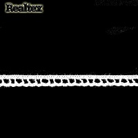 Кружево вязаное   8мм 08.01.092 цв.01 белый