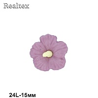 Пуговицы AY9909 24L "Гамма" (36шт) цв.212/802 лиловый/желтый