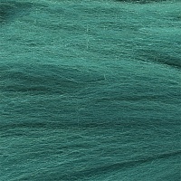 Шерсть для валяния "Камтекс" полутонкая (50гр) цв.041 изумруд