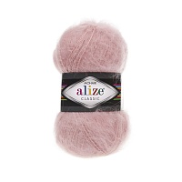 Пряжа Alize "Мохер Classic" (100гр) цв.161 пудра