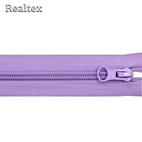 Молния витая Т.5 60см разъемная цв.166С сиреневый