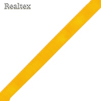 Лента репсовая 12мм RS (27,4м) цв.025 яр.желтый