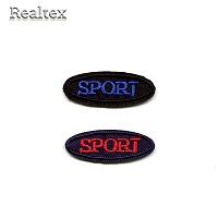  Термоаппликации Realtex S-0683 "SPORT" цв.синий
