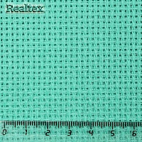 Ткань вышивальная 854 шир.-150см (5м) цв.бирюза